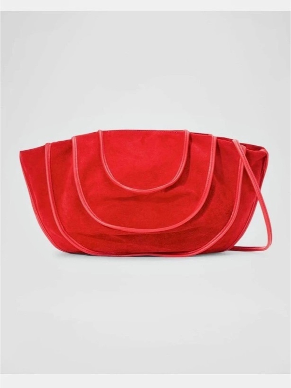 STAUD Red Shoulder Bag NWT